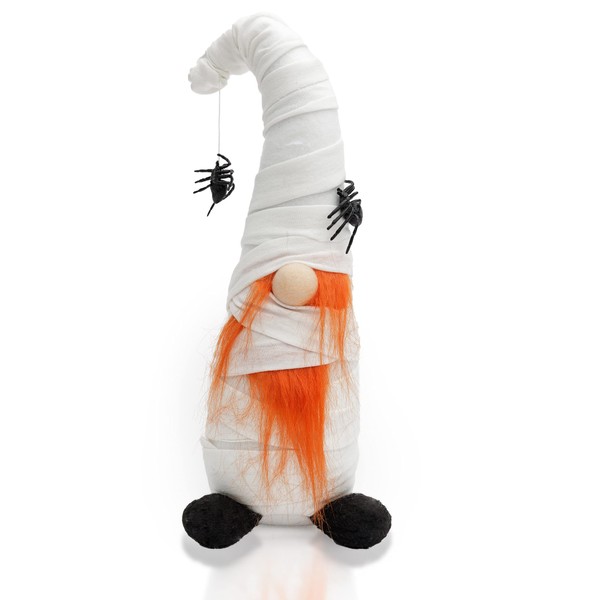 Madanar Mummy Gnome Halloween Plush Swedish Fall Spider Decor for