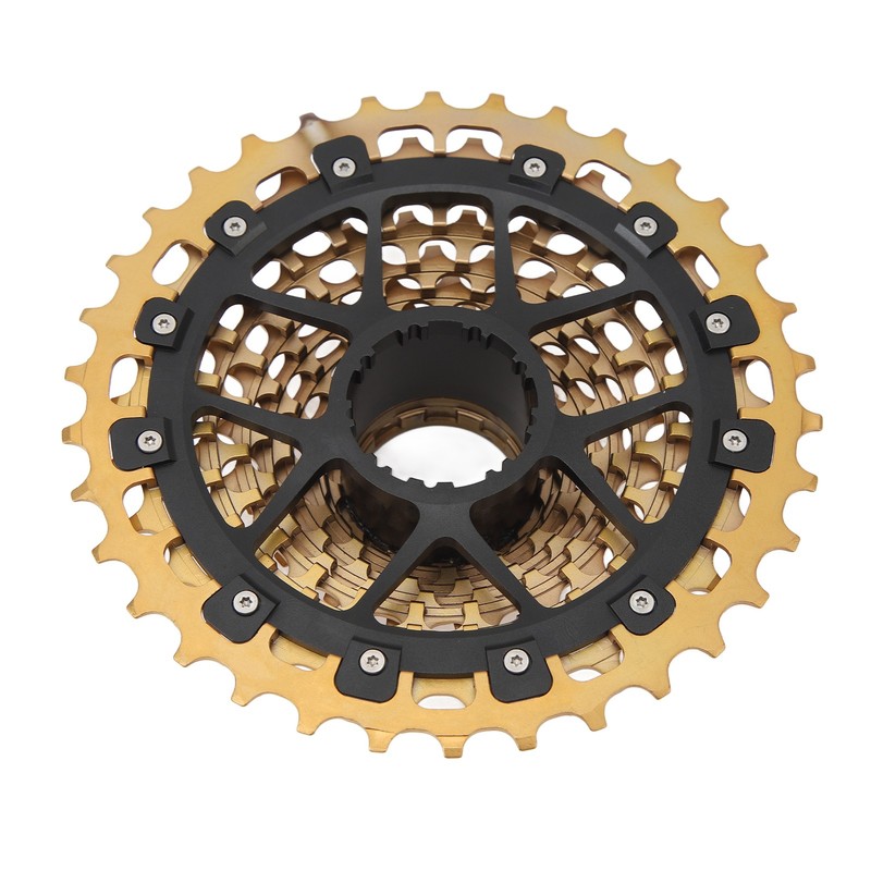 Bicycle Cassette 12 Speed 34T Noiseless Hollow Design High Strength