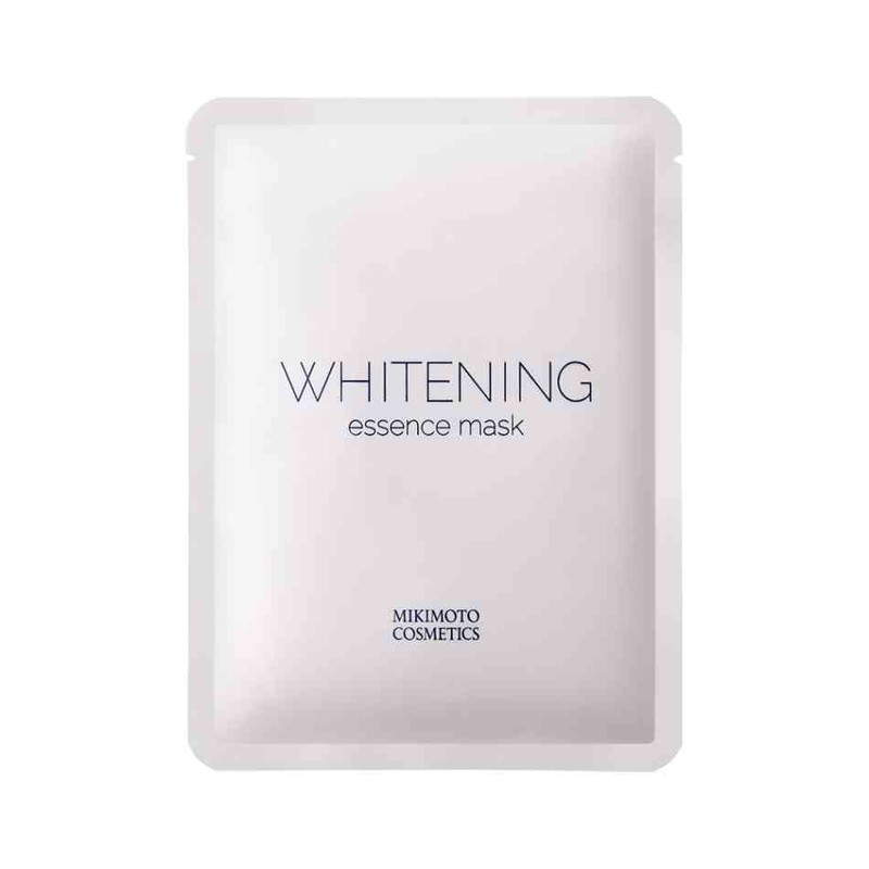 Mikimoto Cosmetics Whitening Essence Mask, Pack of 6