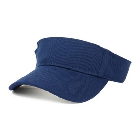 Trendy Apparel Shop - Visera ajustable para bebé, Marino, Talla única