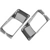 LAFORMO 2 X Headlight Bezel Chrome Compatible With 1987-2003 International