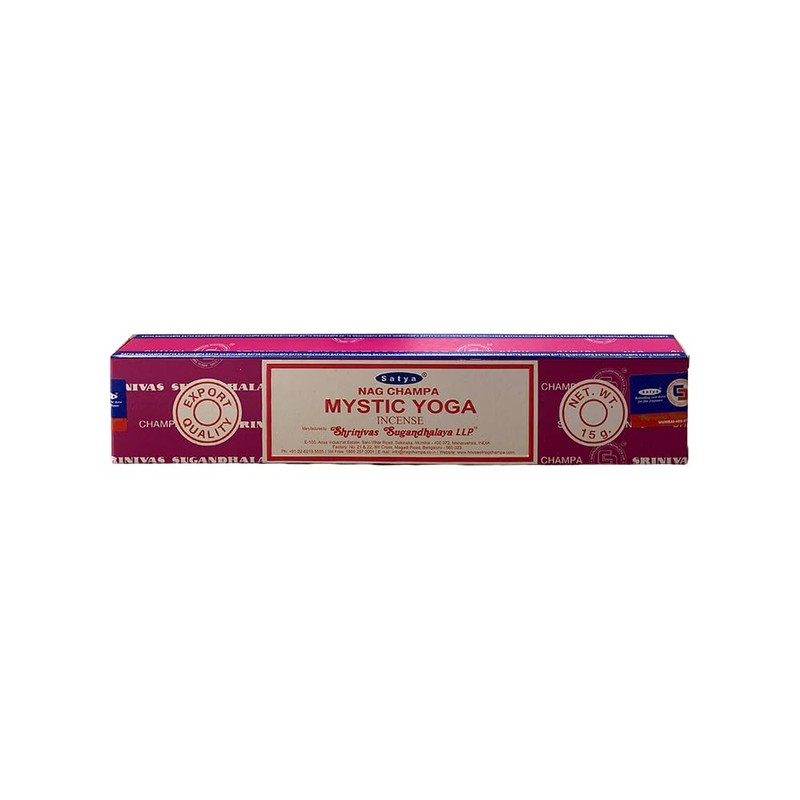 VIE Satya Incense Sticks, 12 Packs x 15g, Mystic Yoga