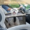 PetsHome Dog Car Seat Foldable Dog Car Booster Seat Waterproof