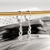 14K Gold Drop Dangle Earrings for Women Cubic Zirconia Hanging