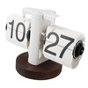 Flip Desk Clock Retro Single Sided Battery Powered Retro Vintage