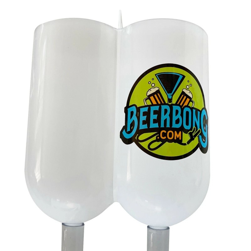 Beer Bong Double Beer Bong Extreme | Clear Funnel |