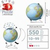 Ravensburger - Puzzle 3d Globo Terrestre Impara La Geografia |