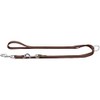 Hunter Adjustable Dog Leash Nylon, brown