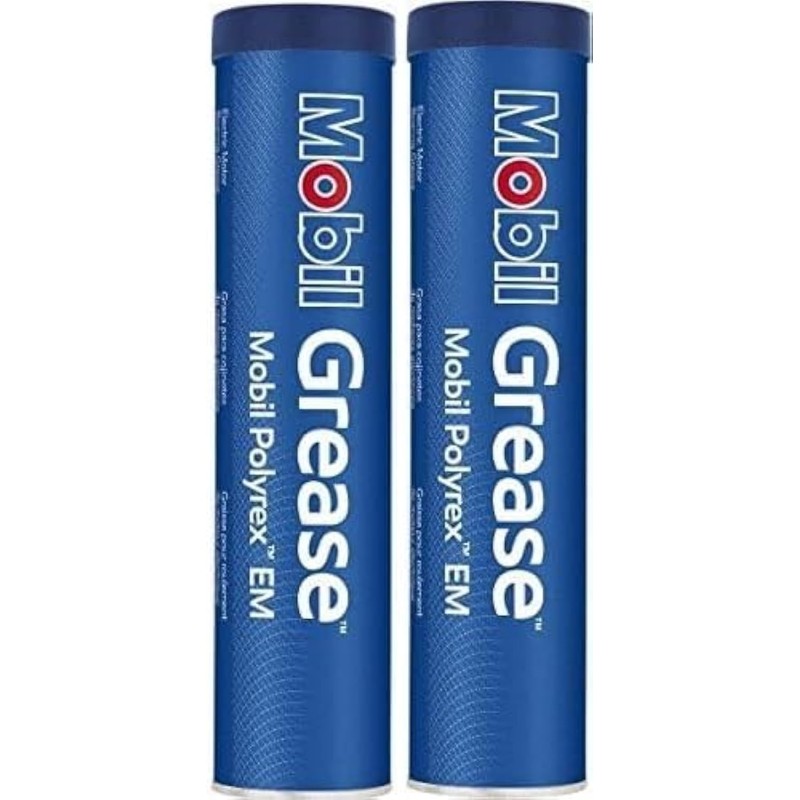 Mobil (2 Pack) - 13.7 oz Polyrex EM, Motor Grease
