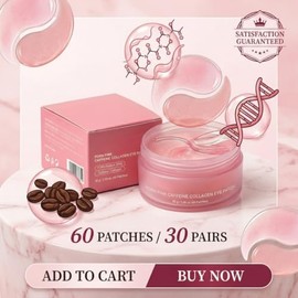 PDRN Collagen Eye Care Set-Multi Balm Stick +60 Pink Caffeine Eye Patches | Stick y Parches PDRN Colágeno, Suavizan Arrugas y Ojeras, Reafirmante Port