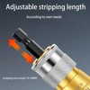 Cable Twisting Stripping Tool High Efficiency 10 to 33mm Length