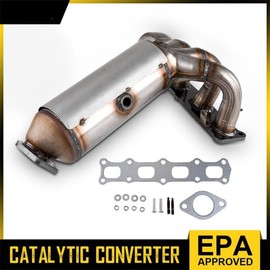 Catalytic Converter, 5548672 Catalytic Converter Fit for Chry-sler 200 2015 2016 2017 2.4L,High Flow Stainless Steel Catalytic Converter(EPA Compliant)
