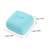KOMBIUDA Organizer Sturdy Plastic Storage Box Smooth Edges for Easy