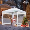 Acepic Clear Canopy Sidewalls for 10x10 Pop Up Tent, Transparent