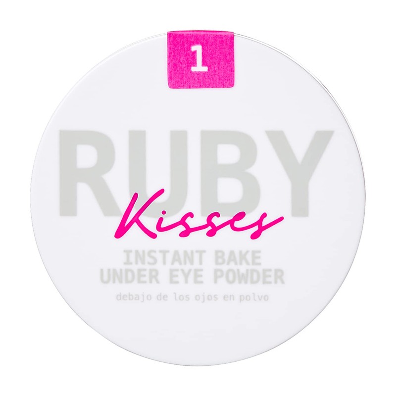 Ruby Kisses Instant Bake Undereye Powder - Vegan, Cruelty Free