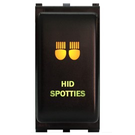 12V Push Button Switch HID SPOTTIES for Nissan Pathfinder R51 Navara D40 Patrol GU4-8 Y61 Y62 X-Trail T31 Dual LED AMBER GREEN ON/OFF