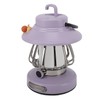 Retro Rechargeable Camping Lantern Infinite Dimming 3 Level Color Temperature