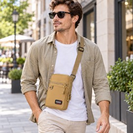 Canvas Phone Waist Bag for Everyday Carry – Compact Crossbody Pouch for Outdoor Activities & Daily Essentials