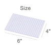Vanpad Lined Sticky Notes 4X6 in Light Purple Pink Ruled