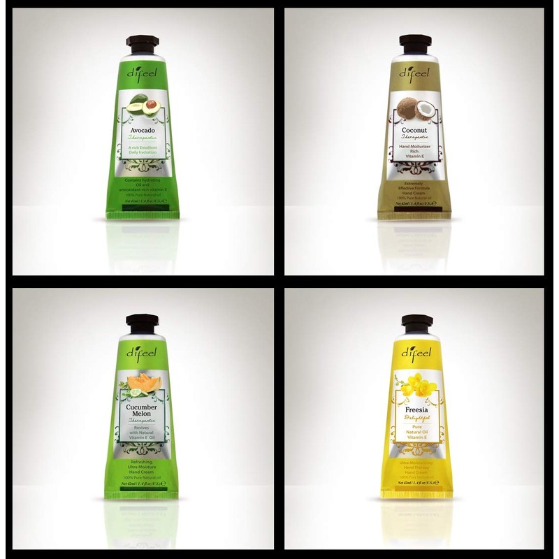 Difeel Luxury Hand Creams 6and6 Piece Collection - Luxury Hand