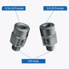 Noyfemr 2pcs M9 Thread Adapter, Capable of Converting M9 Threads