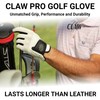CaddyDaddy Claw Pro Men’s Golf Glove - Breathable, Long Lasting