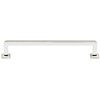 Cabinet Pull Hardware Finish: Satin Nickel, Size: 6"