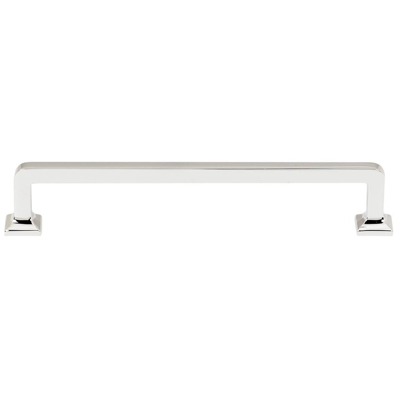 Cabinet Pull Hardware Finish: Satin Nickel, Size: 6"