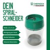 Chefkoch trifft Fackelmann Spiral Cutter Made of ABS & Stainless
