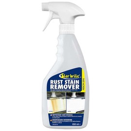 STAR BRITE Smacchiatore di Ruggine - Rimuove Le Macchie da Ferramenta in Metallo, Dadi, Bulloni e Altri Raccordi Marini - Funziona Istantaneamente, Spruzza, Pulisci e Risciacqua