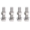Leliafleury M10 x 50mm Hex Head Nuts and Bolts Set