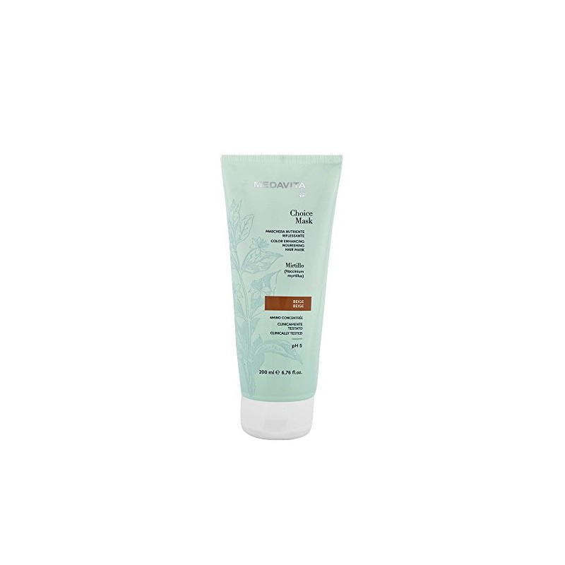 Medavita Choice colour hair mask beige 200 ml