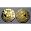 The Commemorative Coin Company MEMENTO MORI 24ct Gold Reminder Coin.