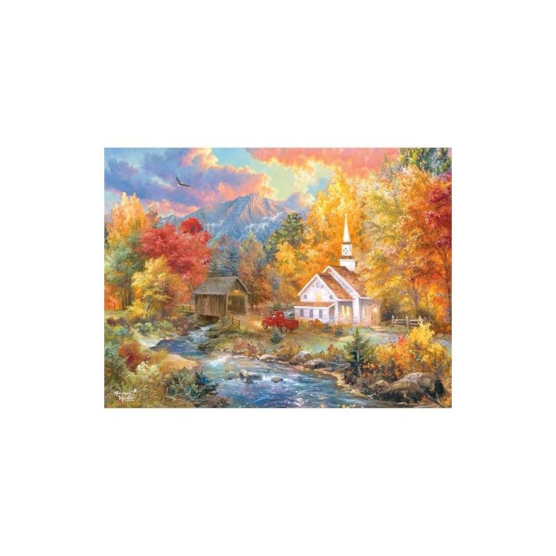 RoseArt - Abraham Hunter - Church by The River -