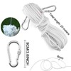 Wire Center Flag Pole Rope 5/16 Inch 65 Feet with