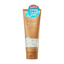 ORJENA Caffeine Protein Power Shampoo 200ml – Champú Nutritivo con Cafeína y Proteínas para Fortalecer y Reparar el Cabello Seco y Quebradizo