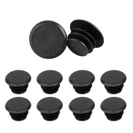Bar End Caps End Caps Mountain Bike Handlebar End Caps Black 10 Pieces (Inner Diameter 0.7 - 0.8 inches (18 - 21 mm) Ideal for Bicycles, Mountain Bikes, Dirt Bikes, Etc