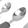 4Pcs Adaptive Utensils Weighted Non Slip Rubber Handle for Hand