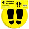 Footprint Sticker | 4 Pairs of Feet 19 cm |