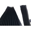 Truck Curtain, Side Curtain, Black, Large and Medium Size, Pleat,