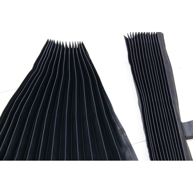 Truck Curtain, Side Curtain, Black, Large and Medium Size, Pleat,