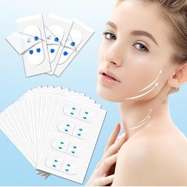 120 PCS Face Lift Tape,Invisible Neck Tape Lifting Instant Face Tape, Instant Facelift Tapes for Sagging Skin, Jowls, Eyes, Double Chin, Super Thin Breathable Face Tape Lifting Invisible