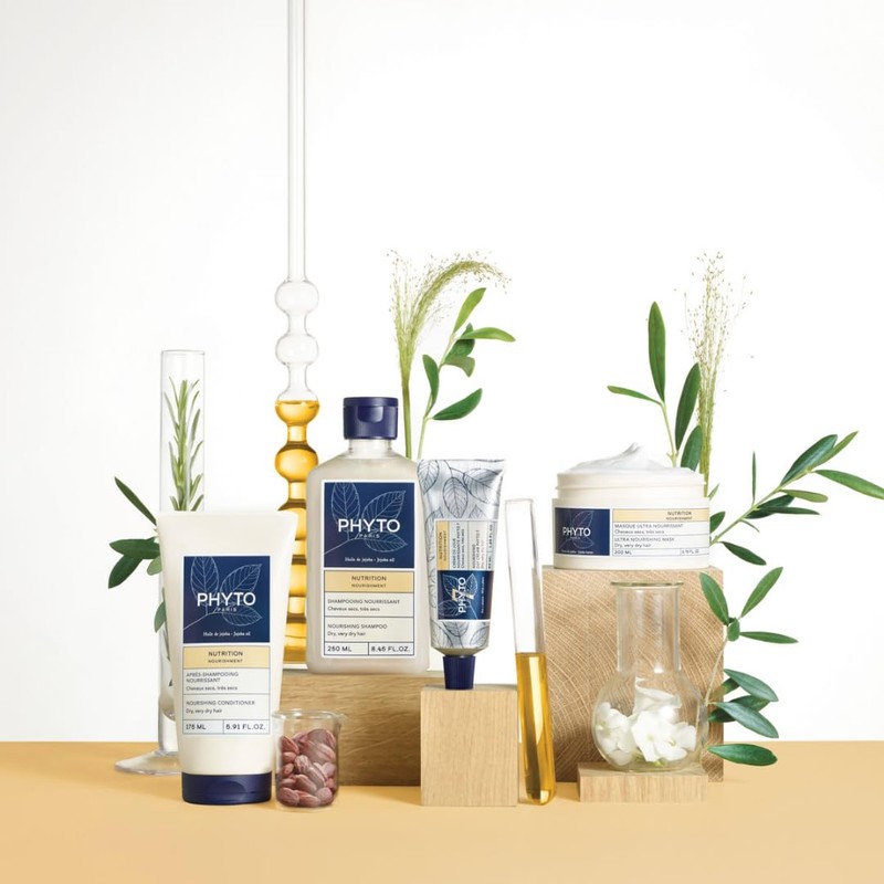 PHYTO Hydrating Day Cream with 7 Plants for Dry Hair,