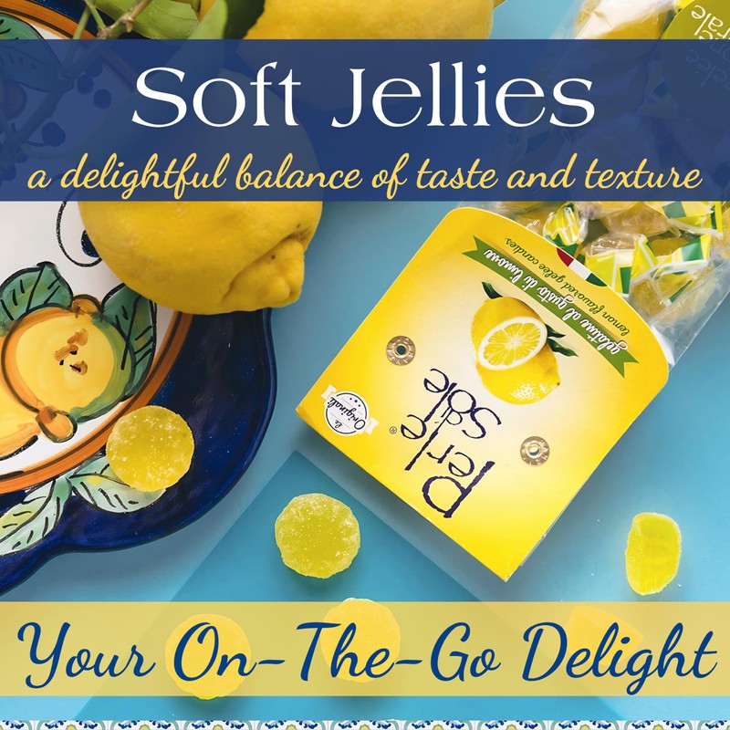 Perle di Sole Soft Lemon Candy from Italy - Lemon