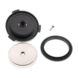MacMaxe Replacement Kit for DeLonghi Espresso Machines – Includes Cross Head Screw Ø3.5x12mm, Shower Screen Ø50.5mm, Infuser Gasket Support, Filter Holder Gasket Ø58x46x8mm