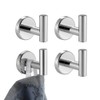JQK Chrome Bathroom Towel Hook, 304 Stainless Steel Coat Robe