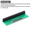 MECCANIXITY 2pcs FFC FPC Connector Board 60 Pins 0.5mm Socket