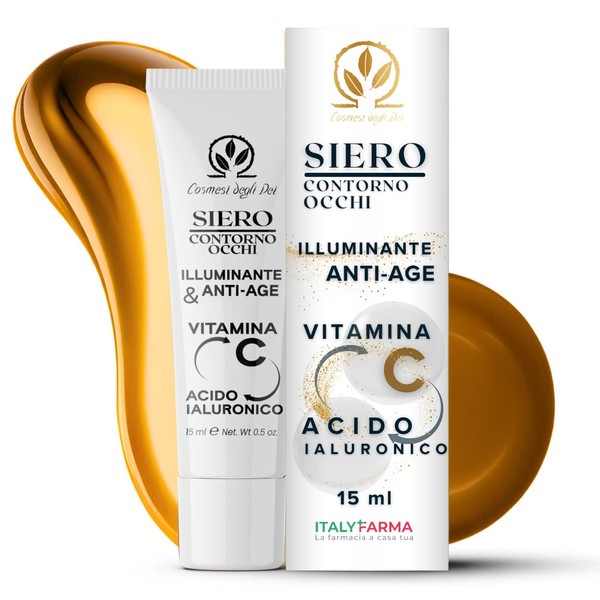 Eye Contour Serum with Vitamin C and Hyaluronic Acid, Face