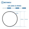 MEFONKOU U9-228A Pump Seal Plate Clamp O-Ring for Sta Rite