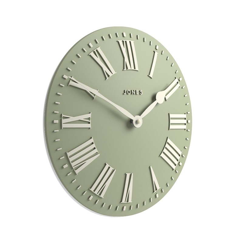 Jones Clocks® Strand wall clock | Modern convex clock |